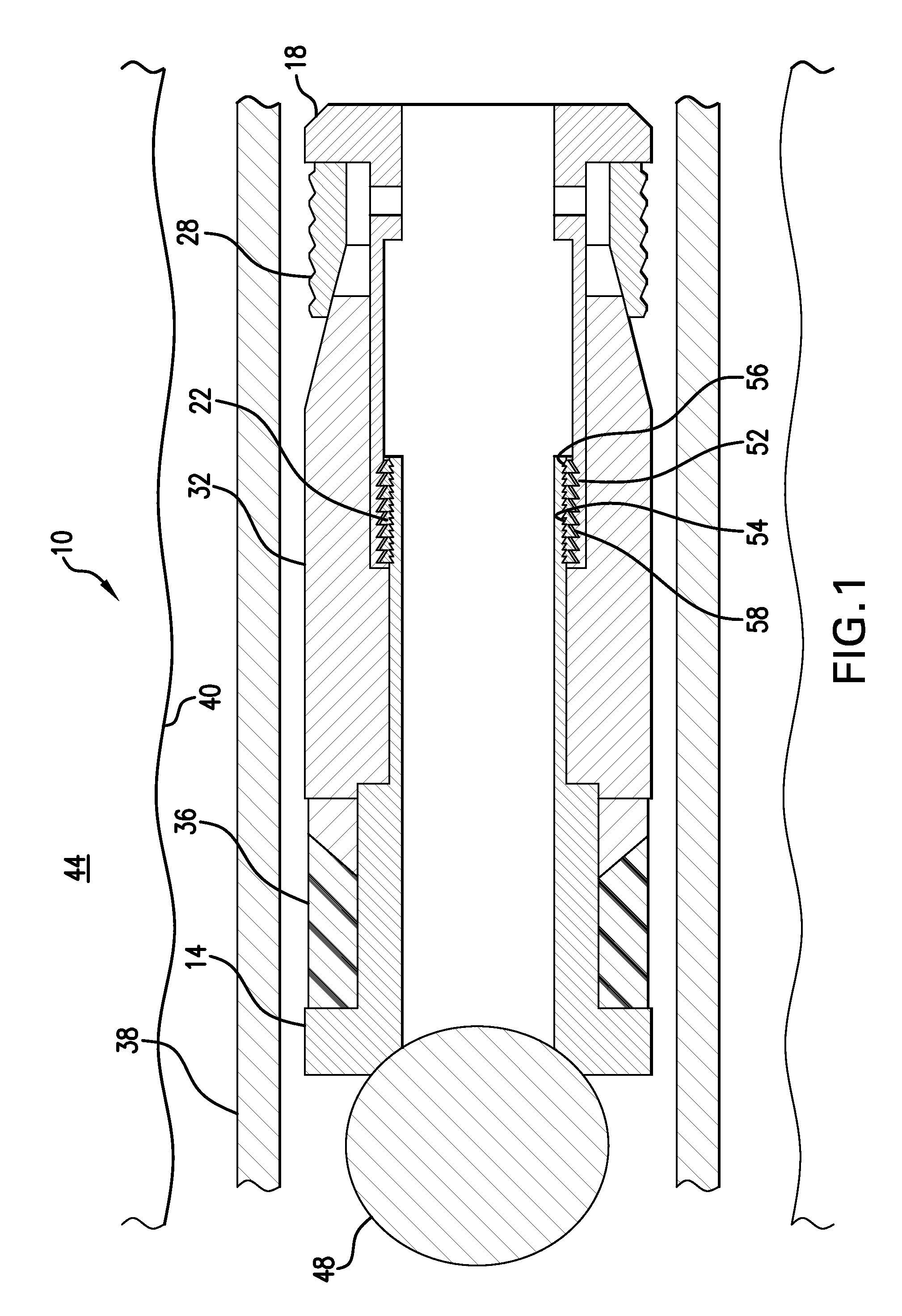 Plug reception assembly and method of reducing restriction in a borehole