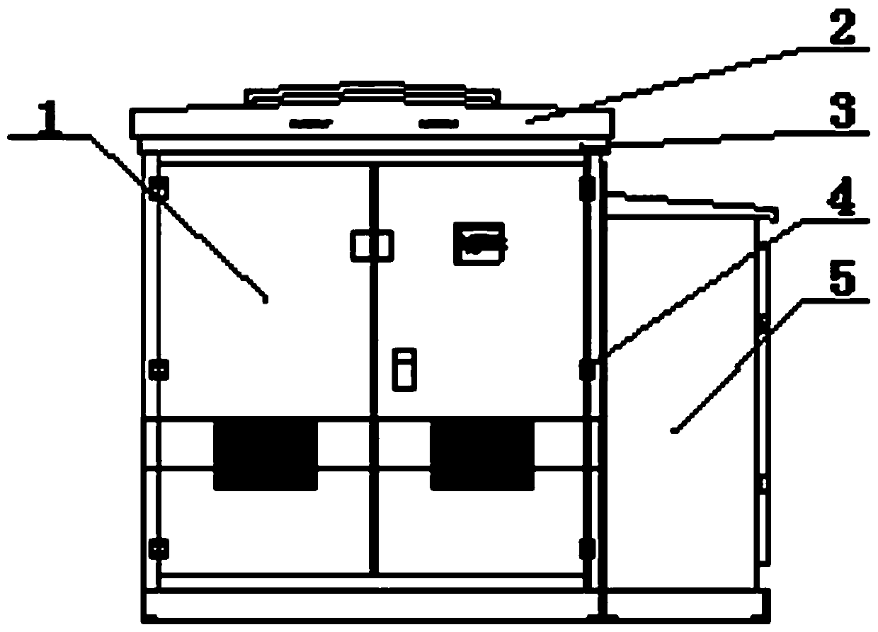 Prefabricated compact intelligent box-type substation