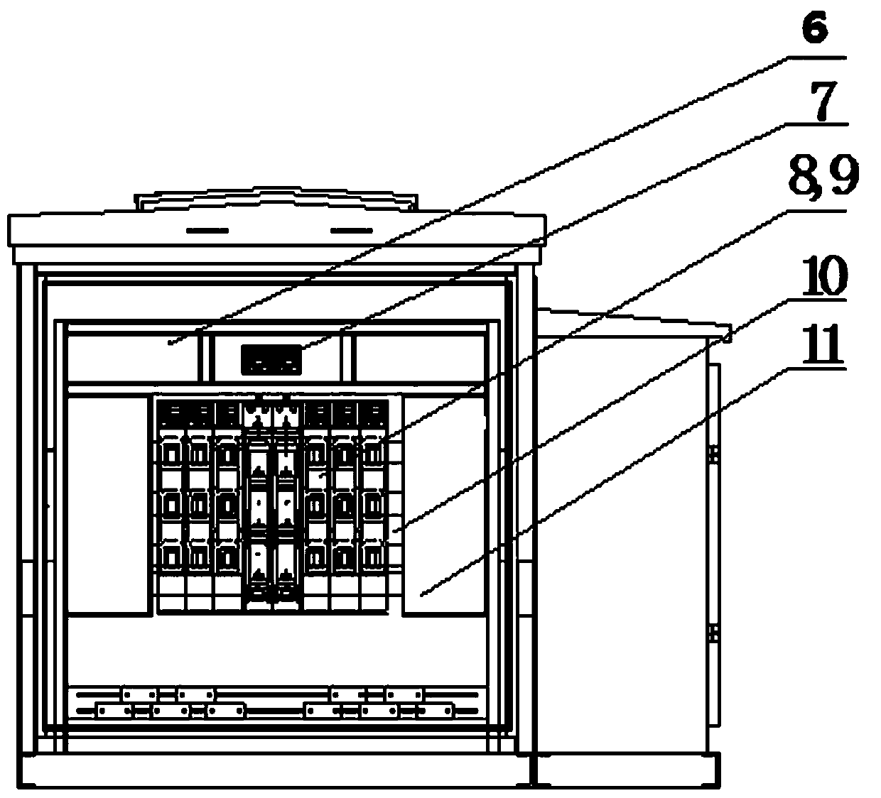 Prefabricated compact intelligent box-type substation