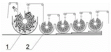 Continuous slack anti-breaking refiner