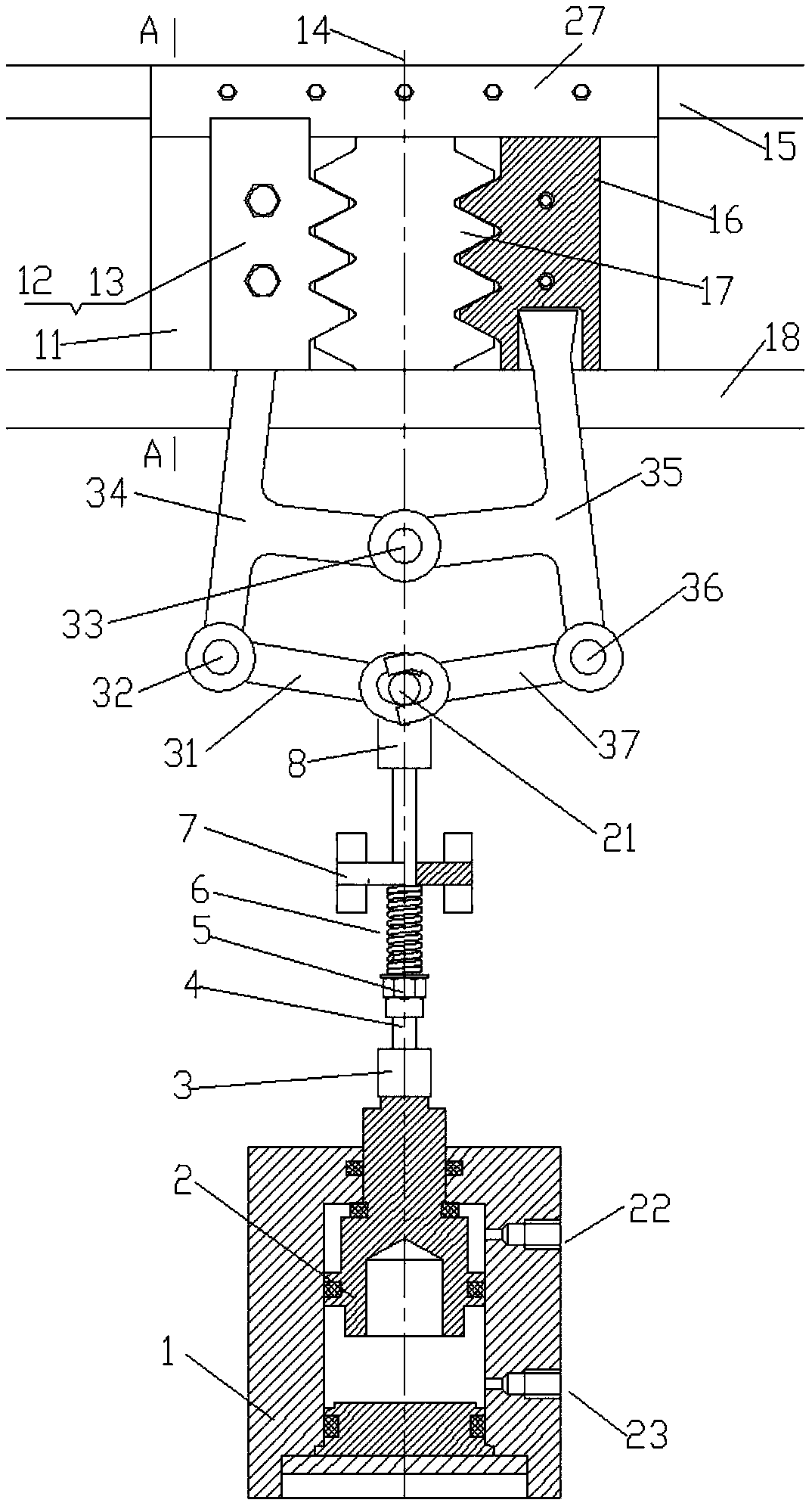 Leveling Control and Safety Braking Device of Rack and Pinion Elevator
