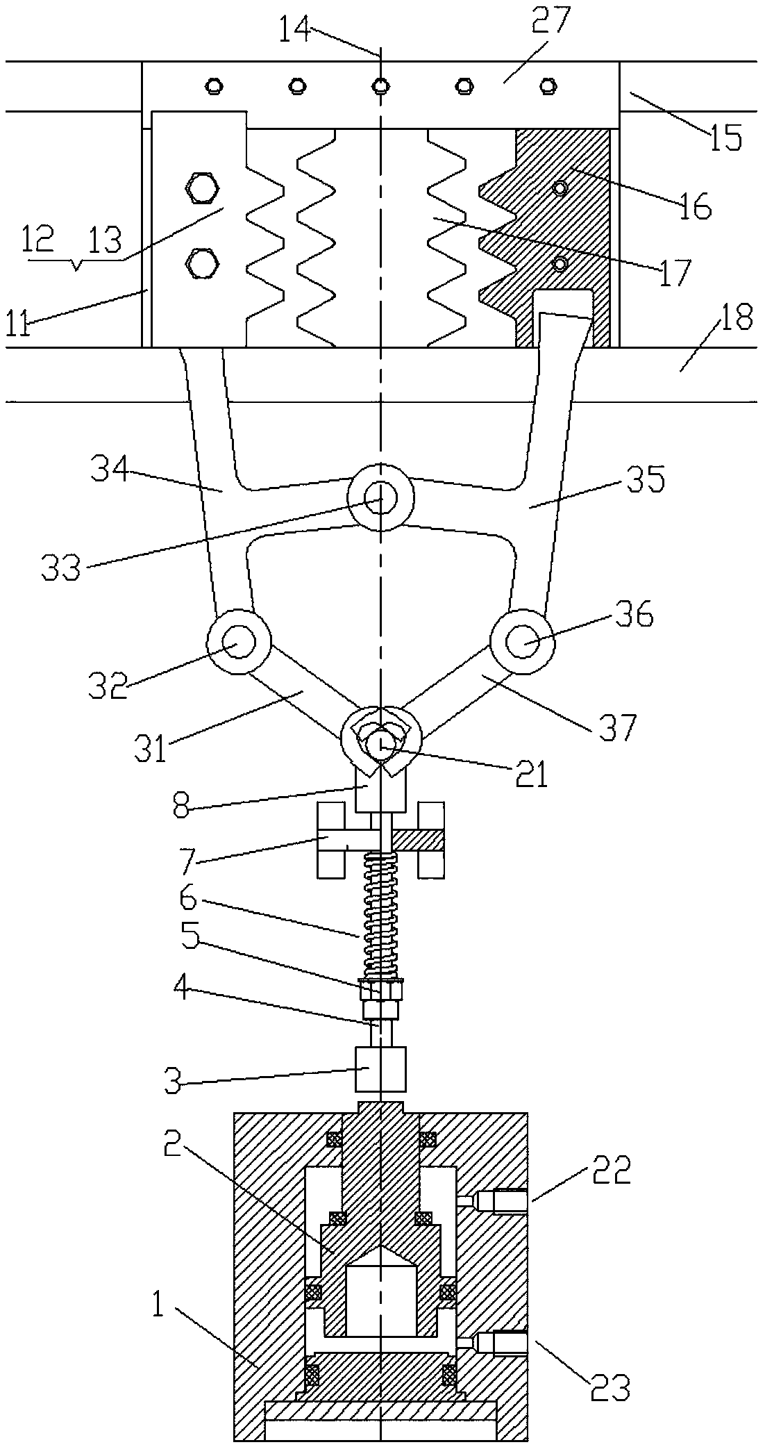 Leveling Control and Safety Braking Device of Rack and Pinion Elevator