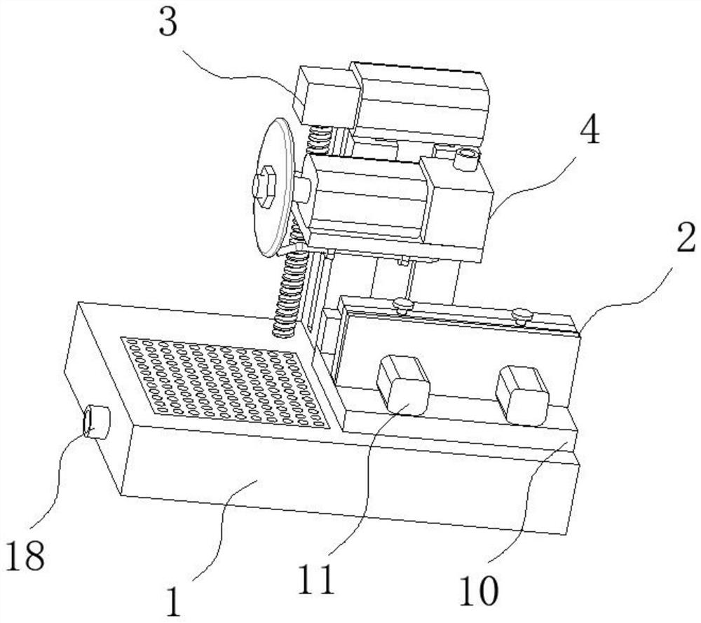 Part cutting device and use method thereof