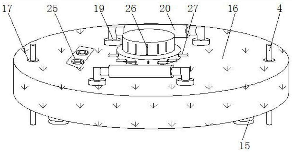 Tortoise egg liquid separation device