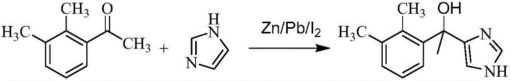 Method for preparing dexmedetomidine and intermediate thereof
