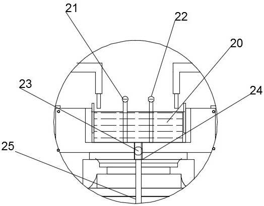 Automatic water feeding device for Xianian cattle breeding