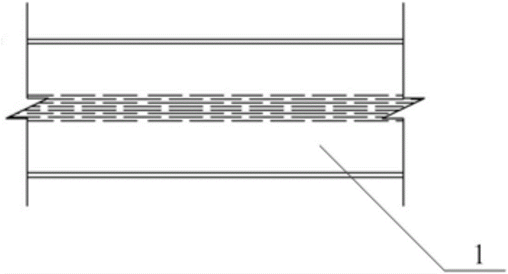 Wall body maintenance device and building facility with wall body maintenance device