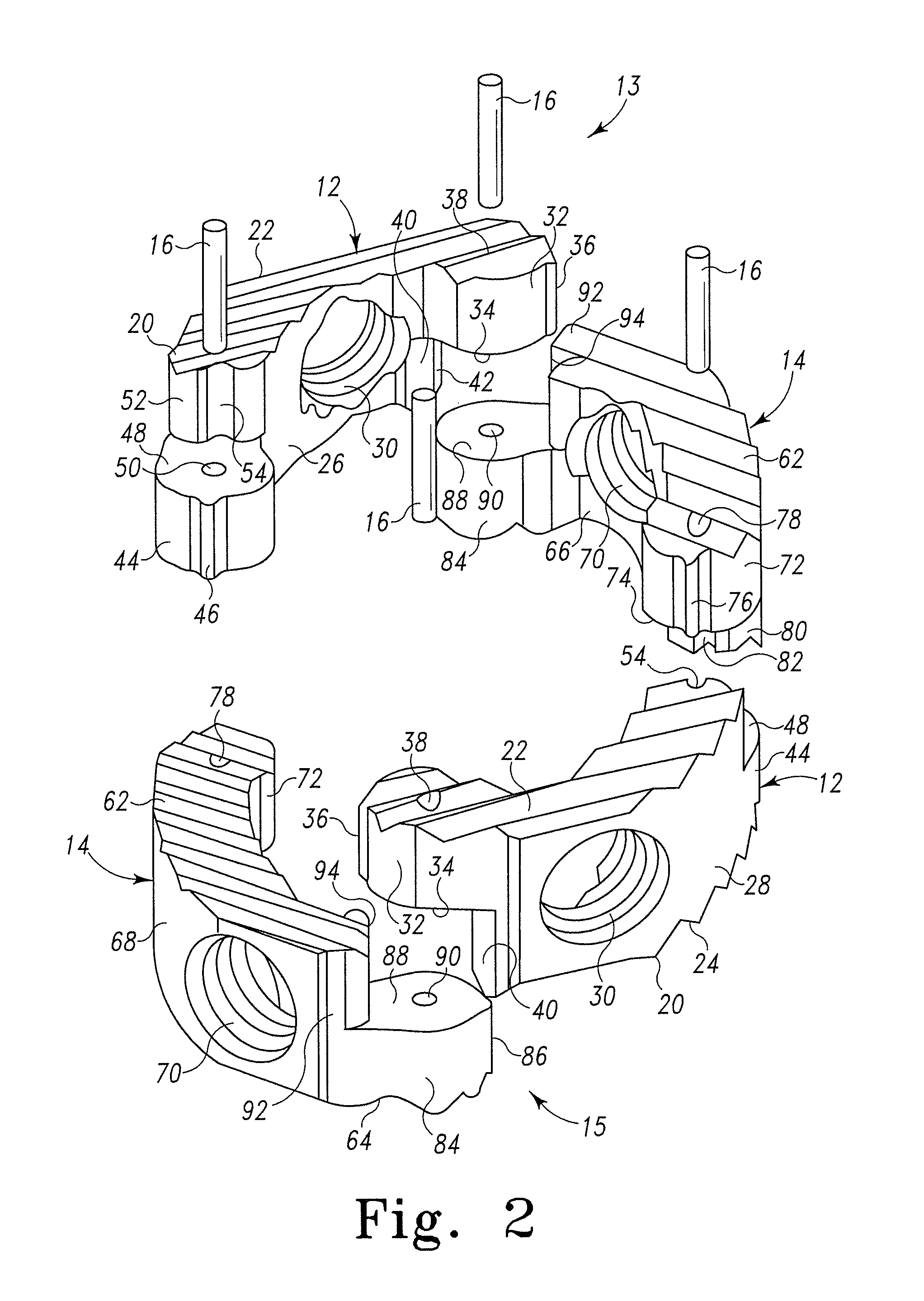 Radially expandable spinal interbody device and implantation tool