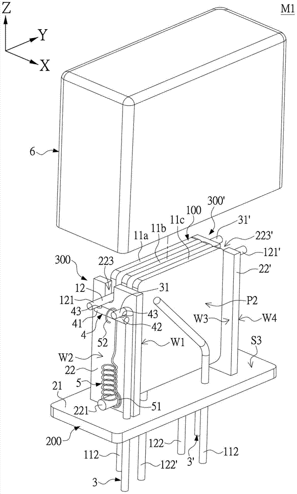 Integrated surge-absorbing device