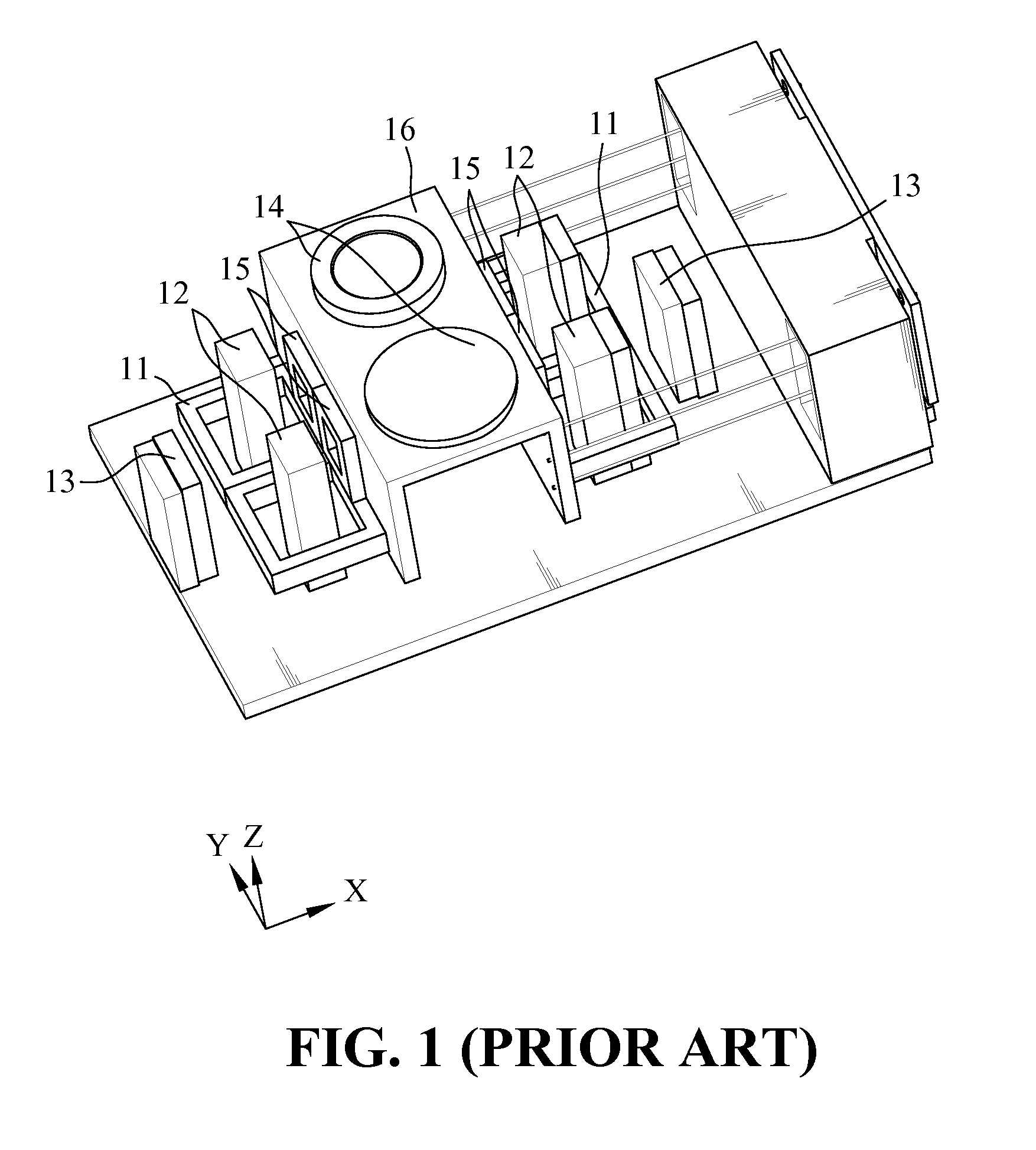 Electromagnetic actuator of optical pickup head