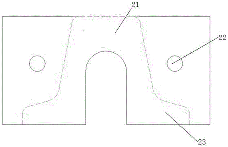 Mold applicable to T-shaped sacrificial anode casting and sacrificial anode casting method thereof