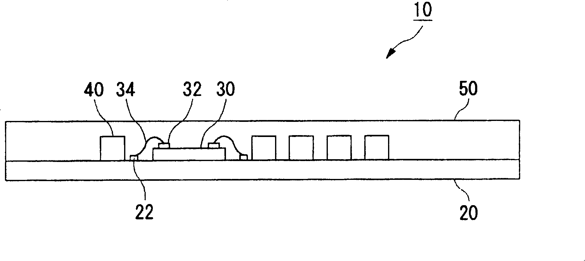 Resin-sealed semiconductor device and method of manufacturing the same