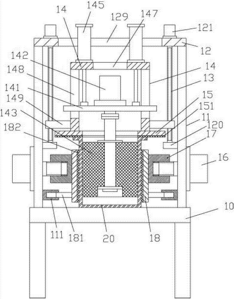 Multi-mode hydrogen production water tank cleaning mechanism