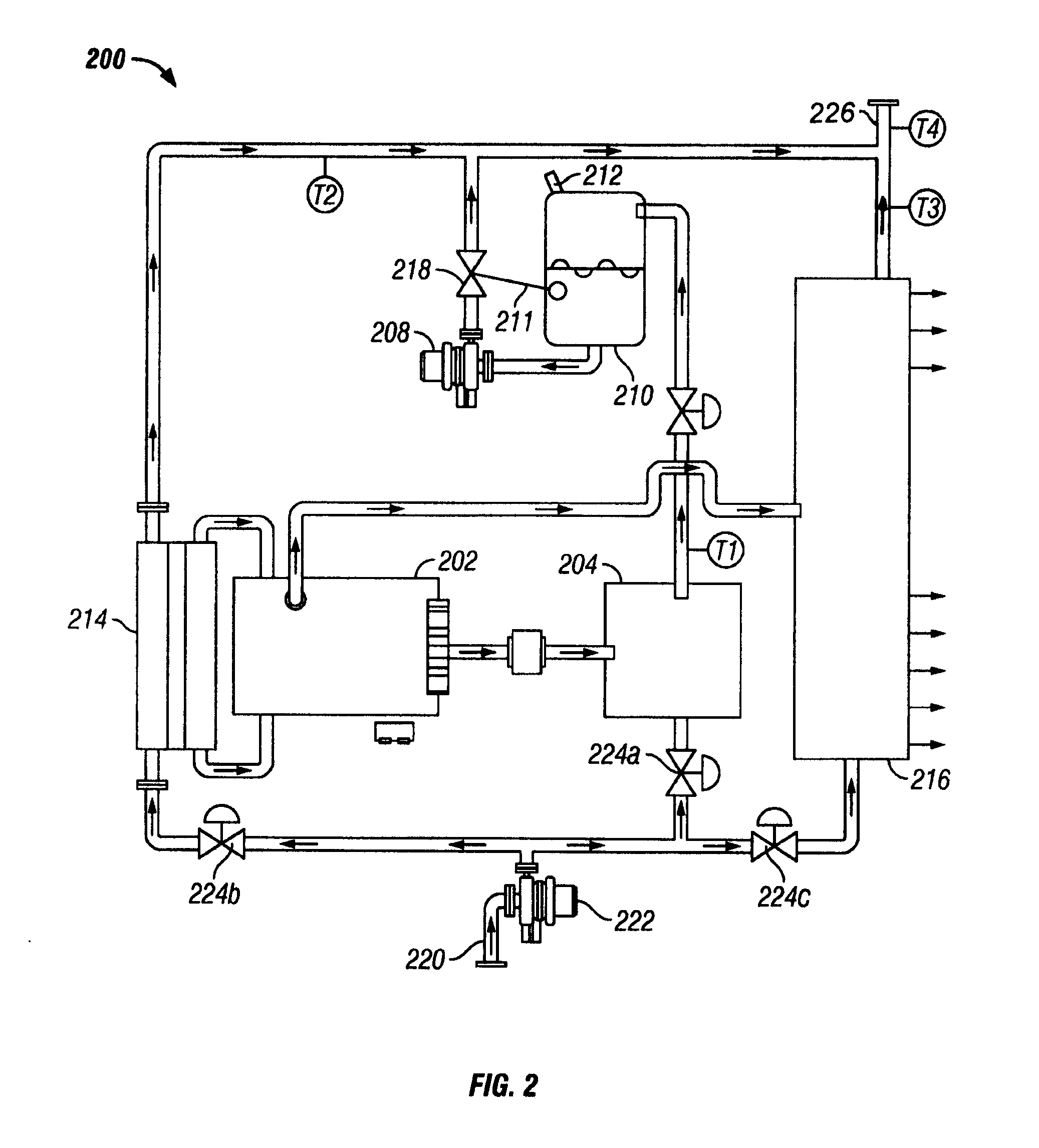 Method and apparatus for concentrating and evaporating fluid