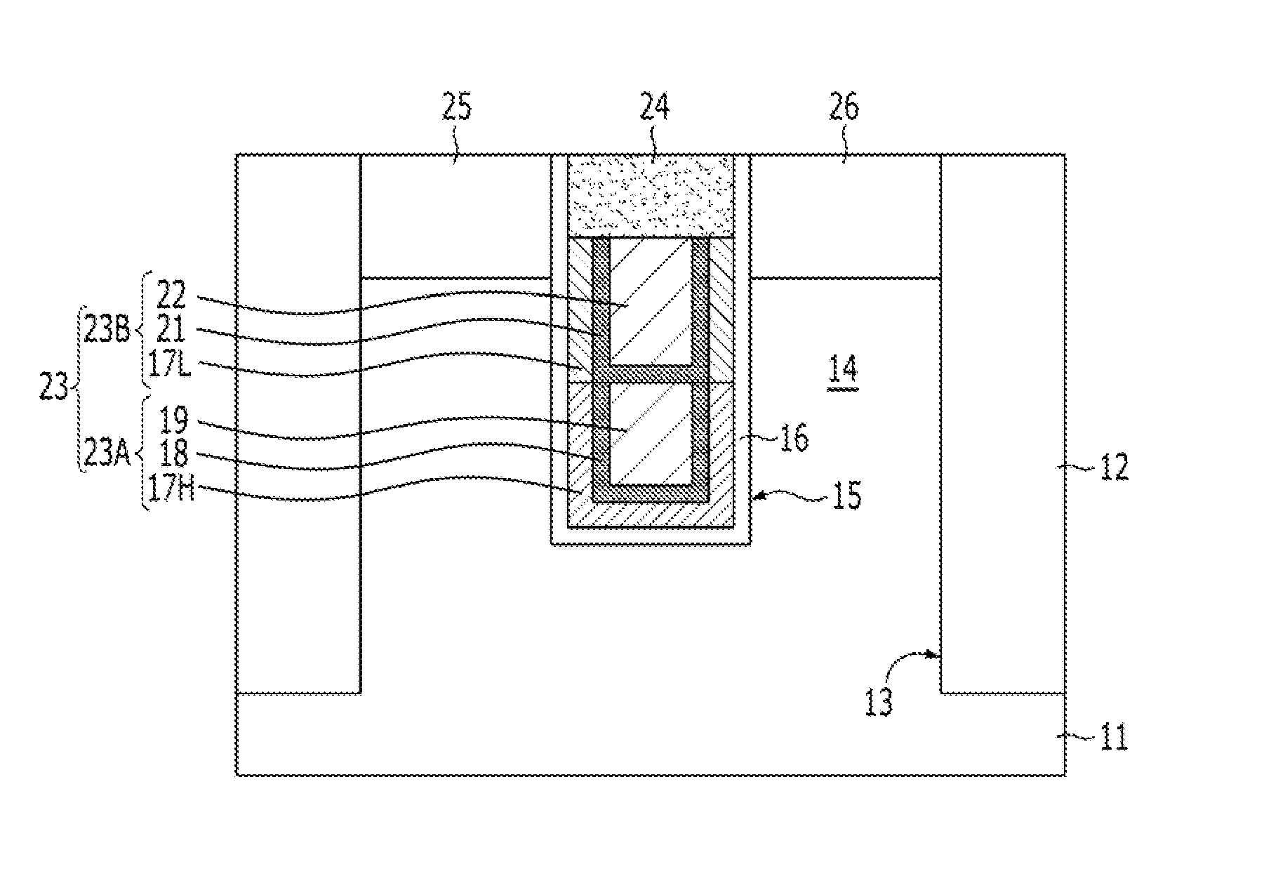 Dual work function buried gate type transistor and method for fabricating the same