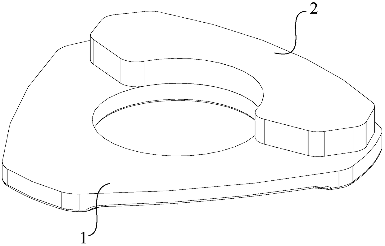 Casting method of conformal sand-covered chill iron