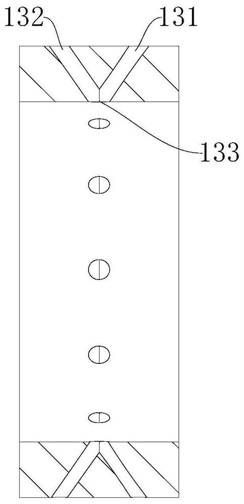 Lubricating structure for bevel gear bearing