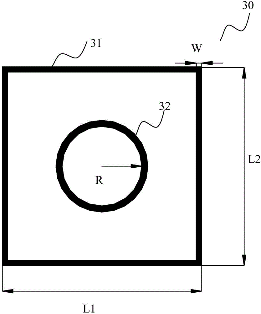 Wave-transparent meta-material