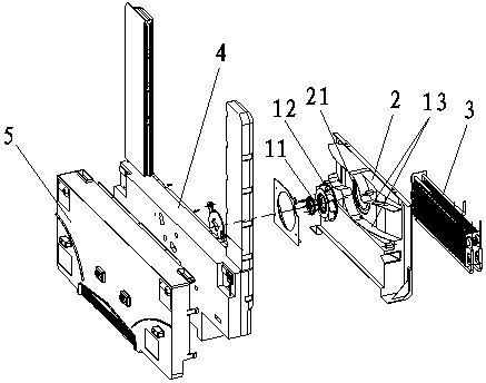 Air supply system for large-volume air-cooled refrigerator and air-cooled refrigerator