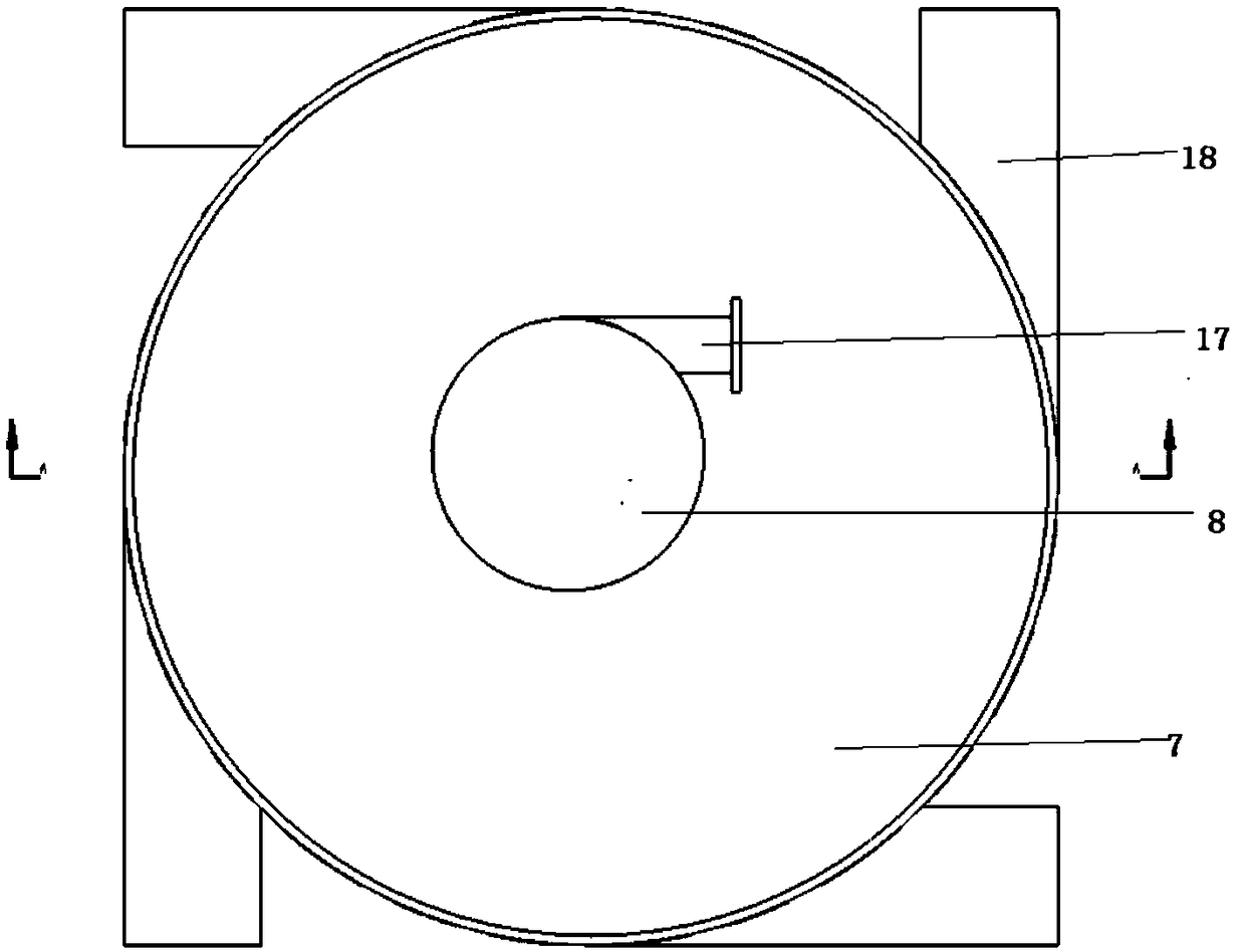 A three-in-one energy utilization device of turbine, condenser and circulating water pump