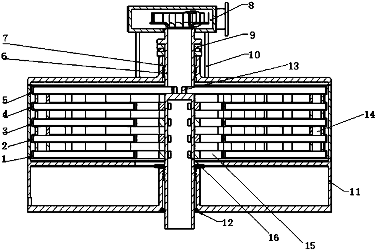 A three-in-one energy utilization device of turbine, condenser and circulating water pump