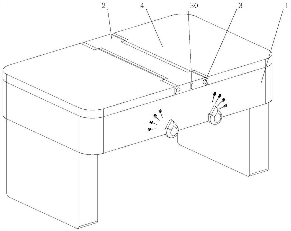 Post-anesthesia position fixing device