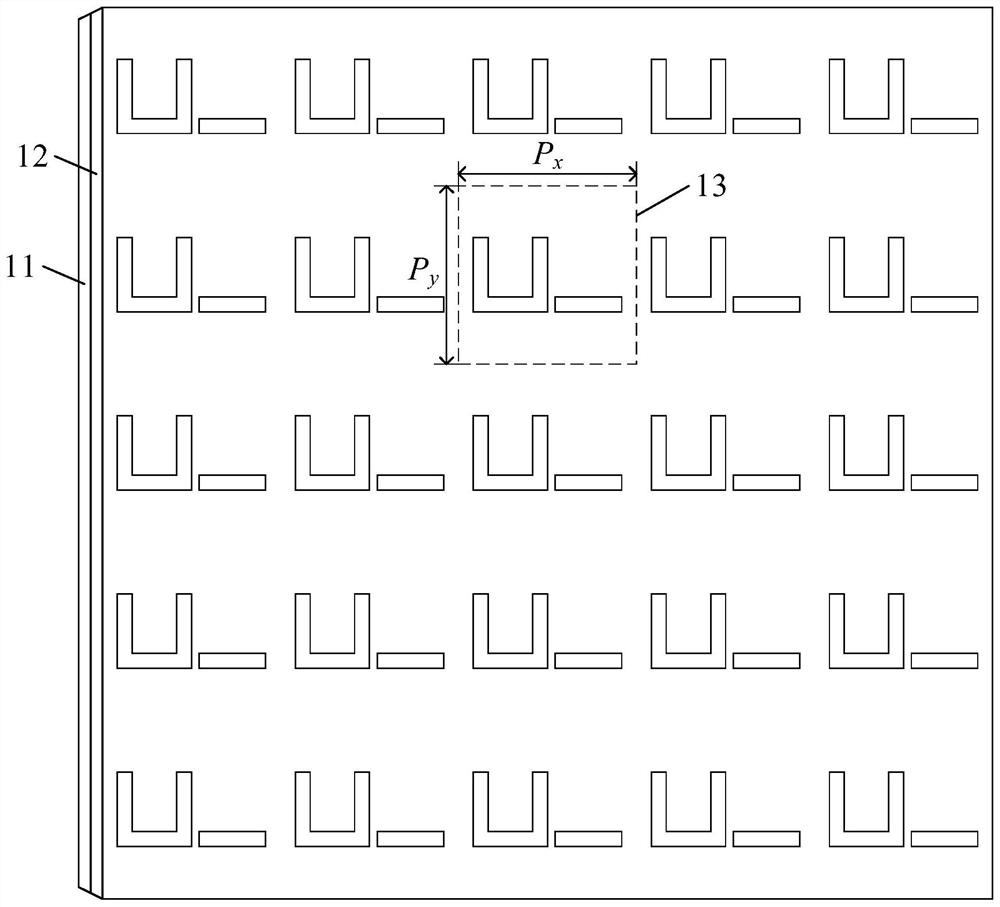 Double-structure combined metal nano-thin film chiral optical device