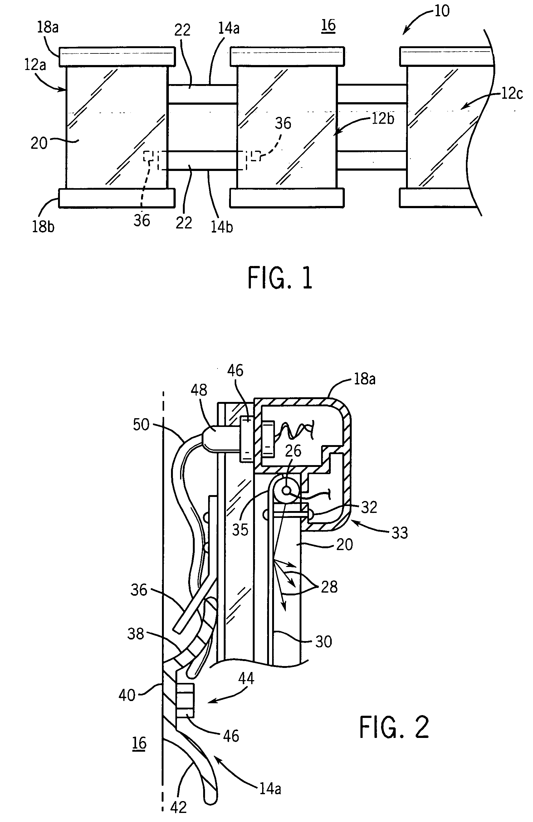 Thin profile, modular menuboard