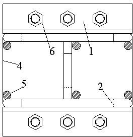 Fully-enclosed integral assembly grid concrete support method