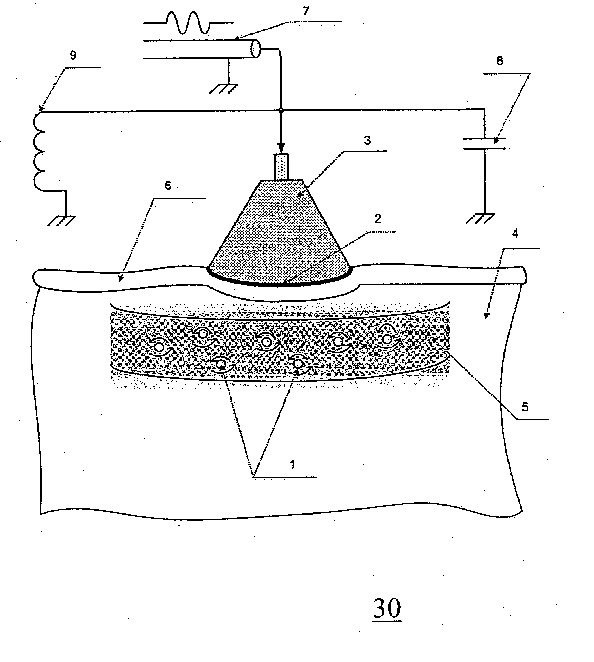 System and method for heating biological tissue via rf energy