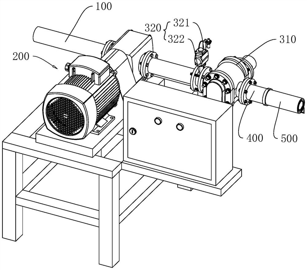 Liquid pumping, adding and metering system for raw materials of pavement mixture