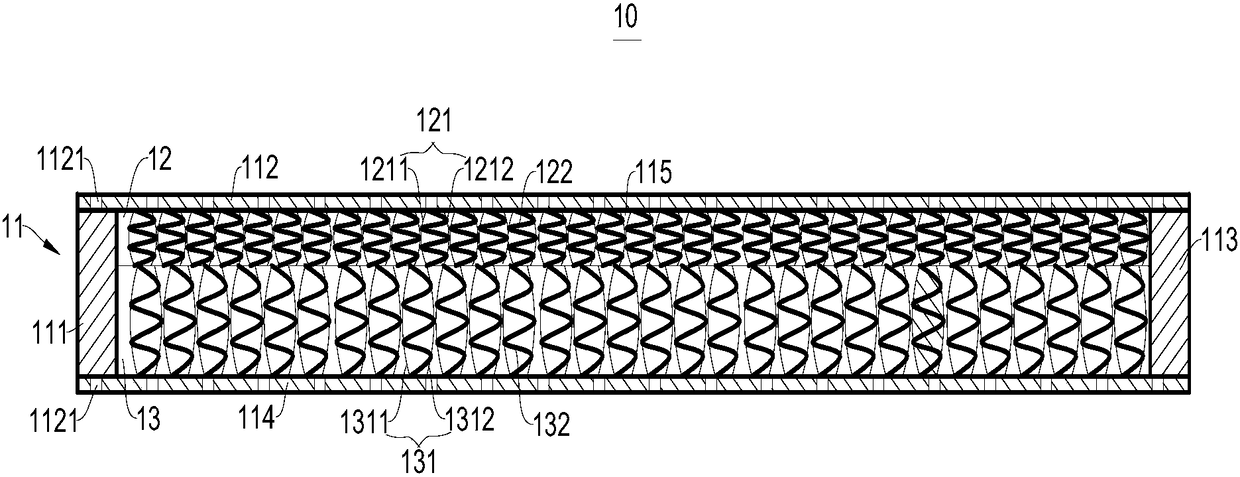 Double-spring combined mattress and mattress