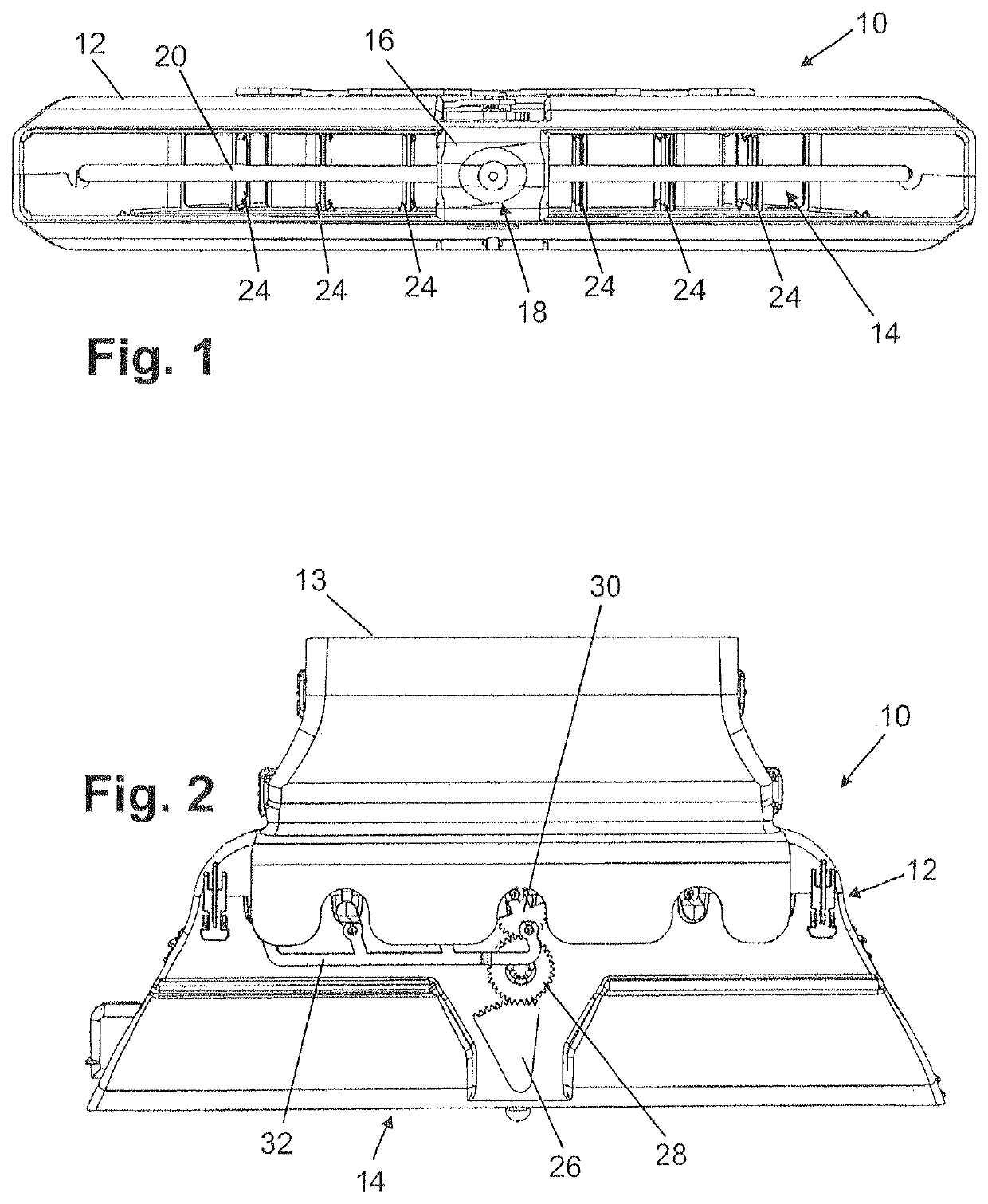 Air vent having a control device