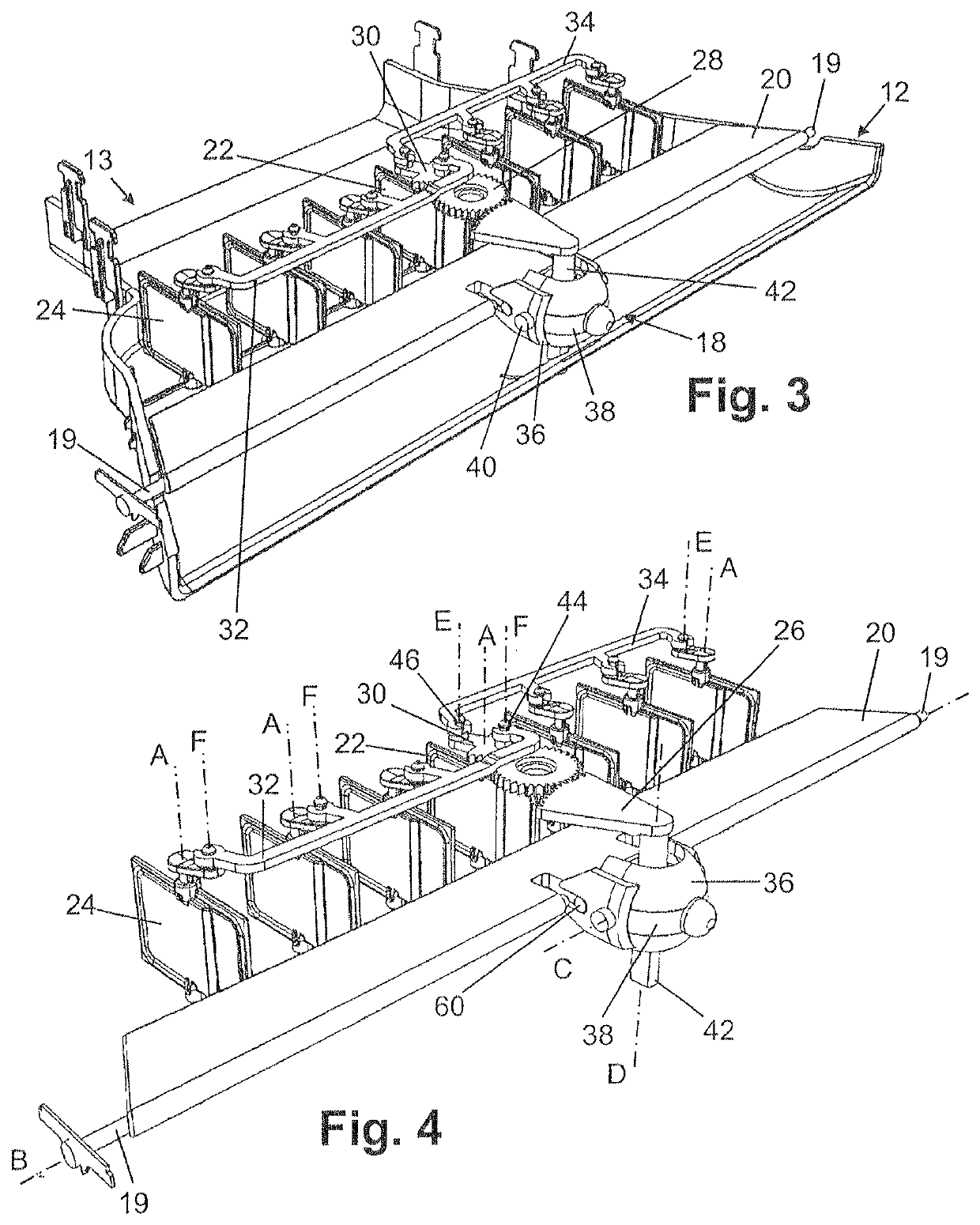 Air vent having a control device