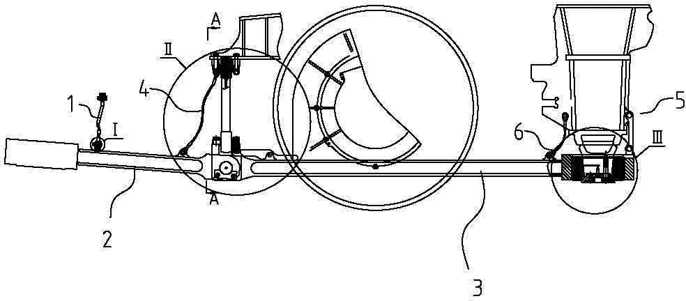 Locomotive traction device disassembling and assembling method