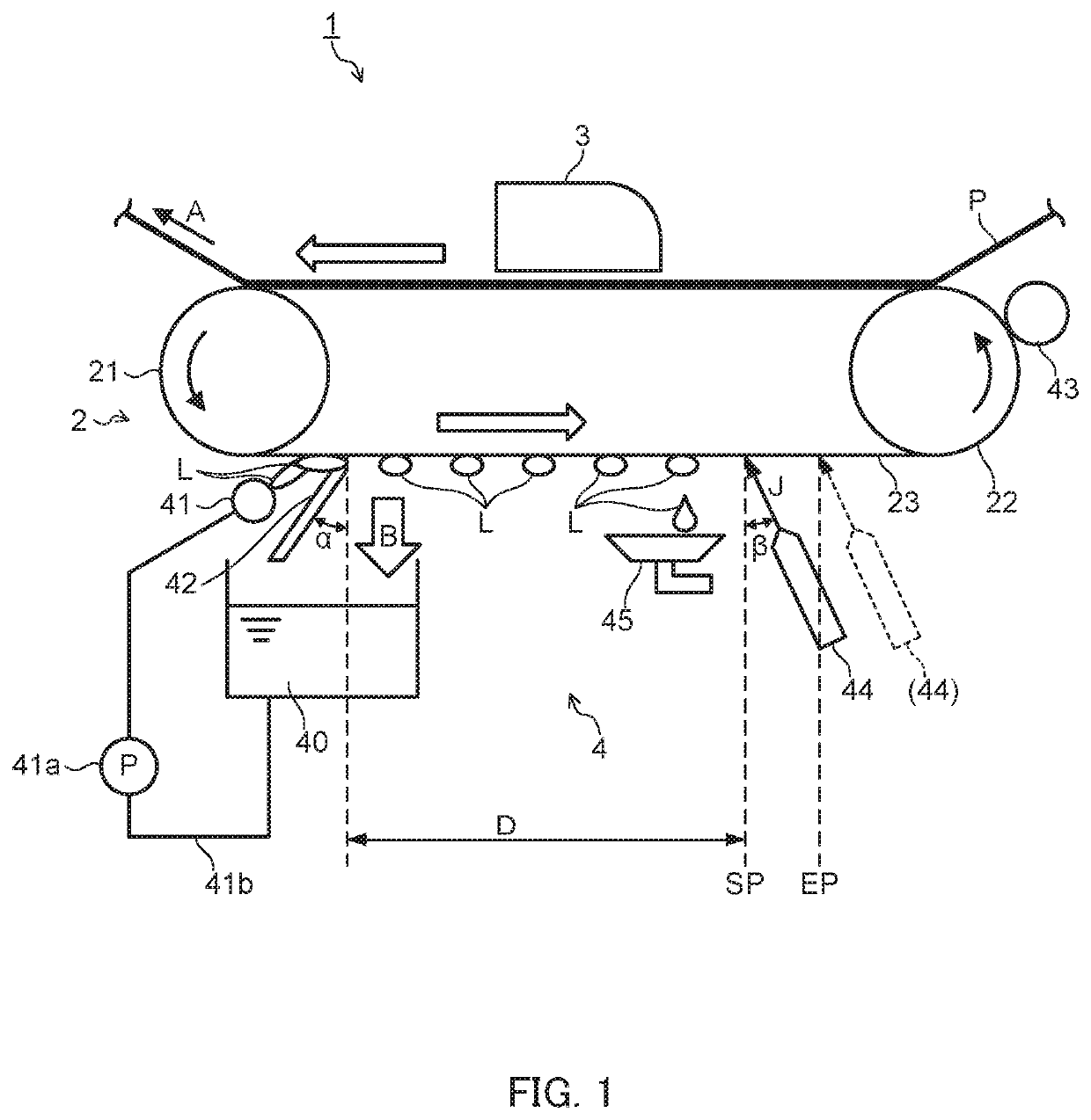 Belt cleaning device and ink-jet image forming apparatus