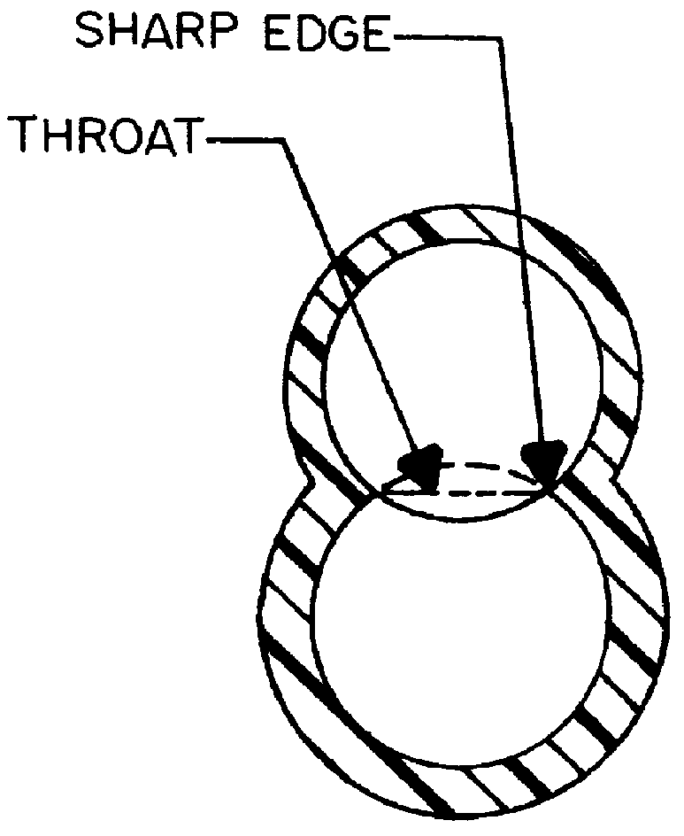 Self-draining centrifugal pump having an improved inlet