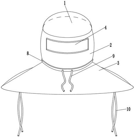 Disposable protective headgear