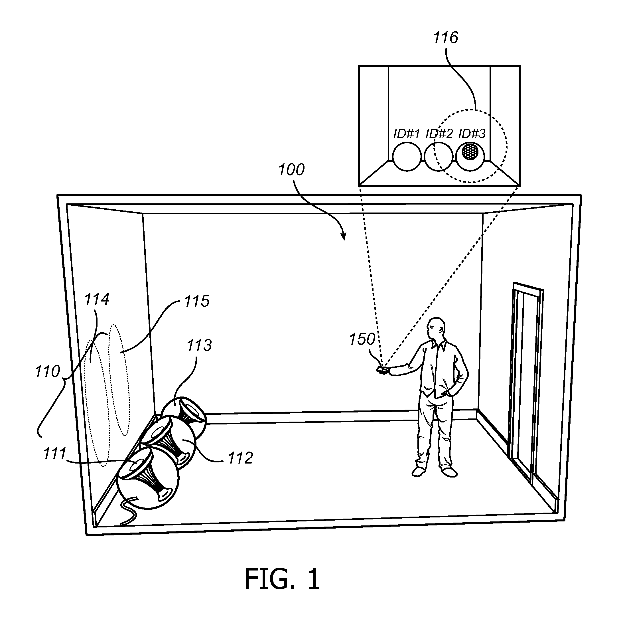 Light detection system and method