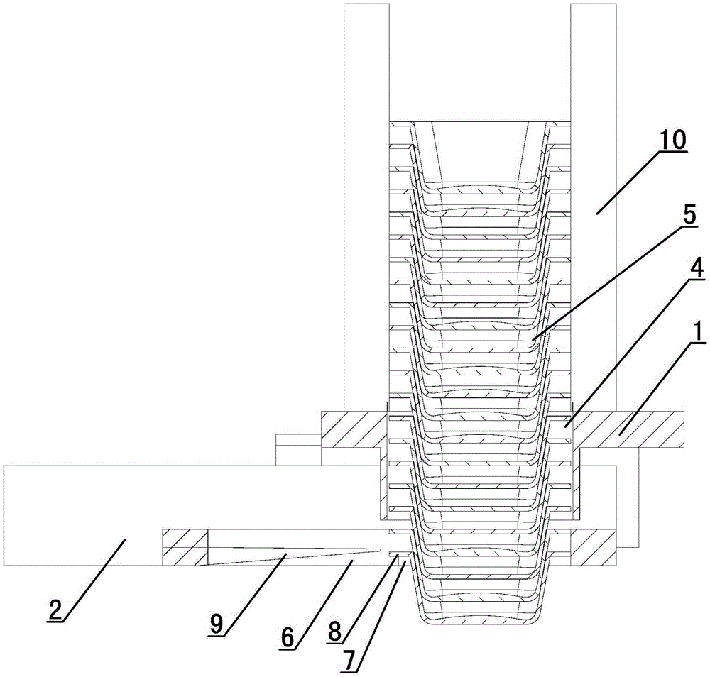 Automatic discharging mechanism of drug boxes