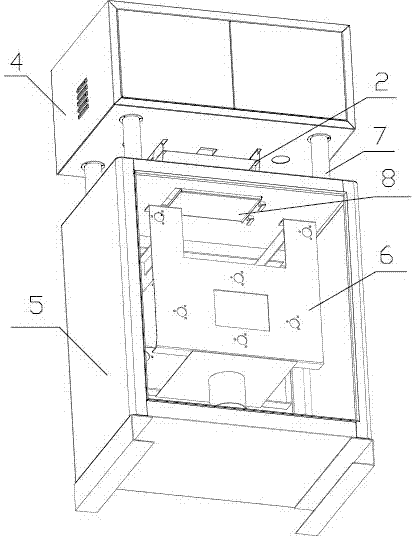 Easy-mounting platform applicable to insect trapper