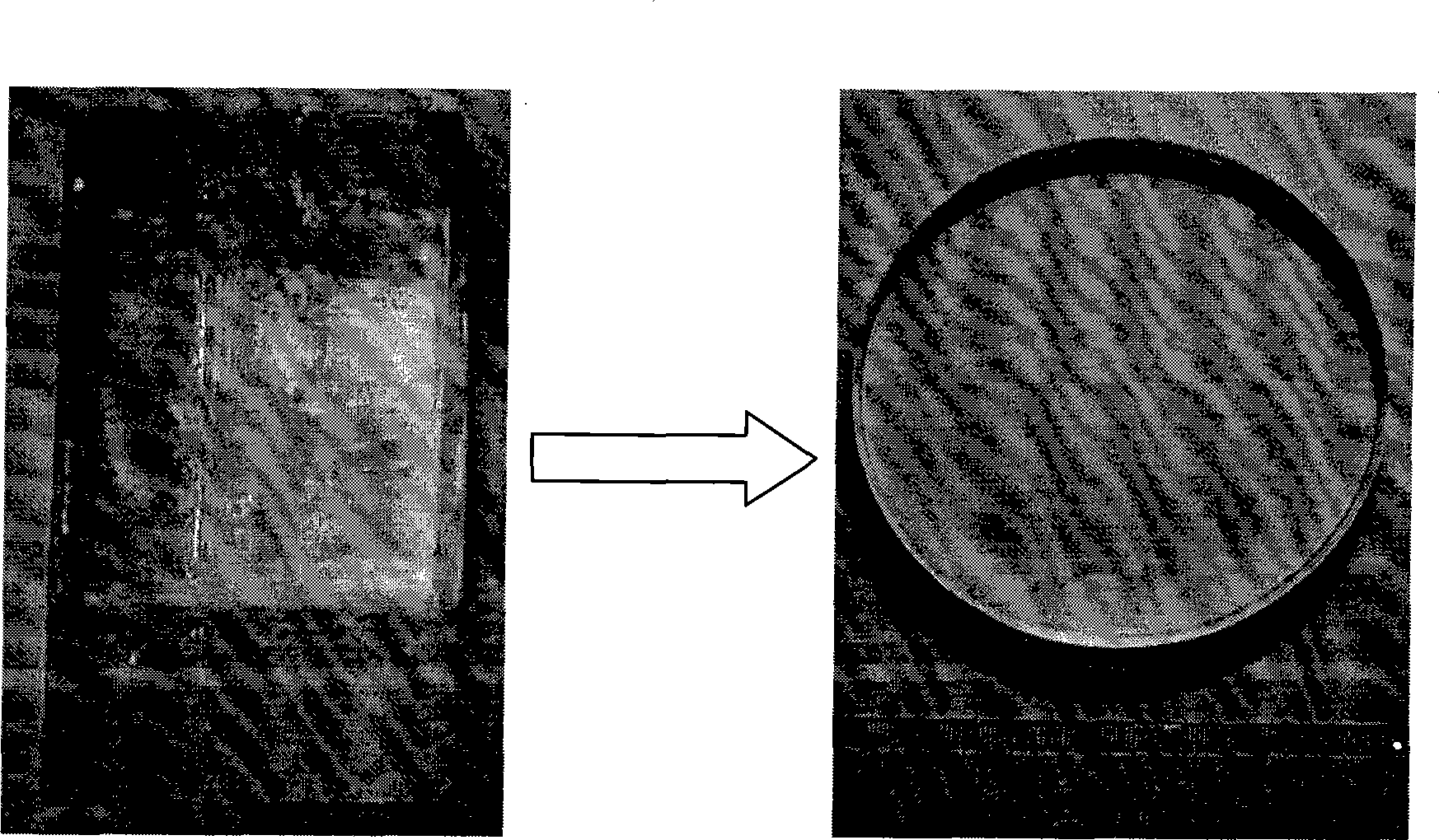 Method for preparing large size lithium tetraborate piezoelectric crystal
