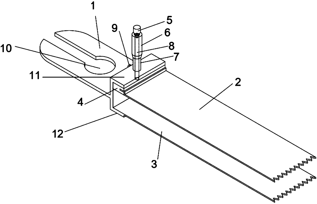 Osteotomy device for precisely determining width