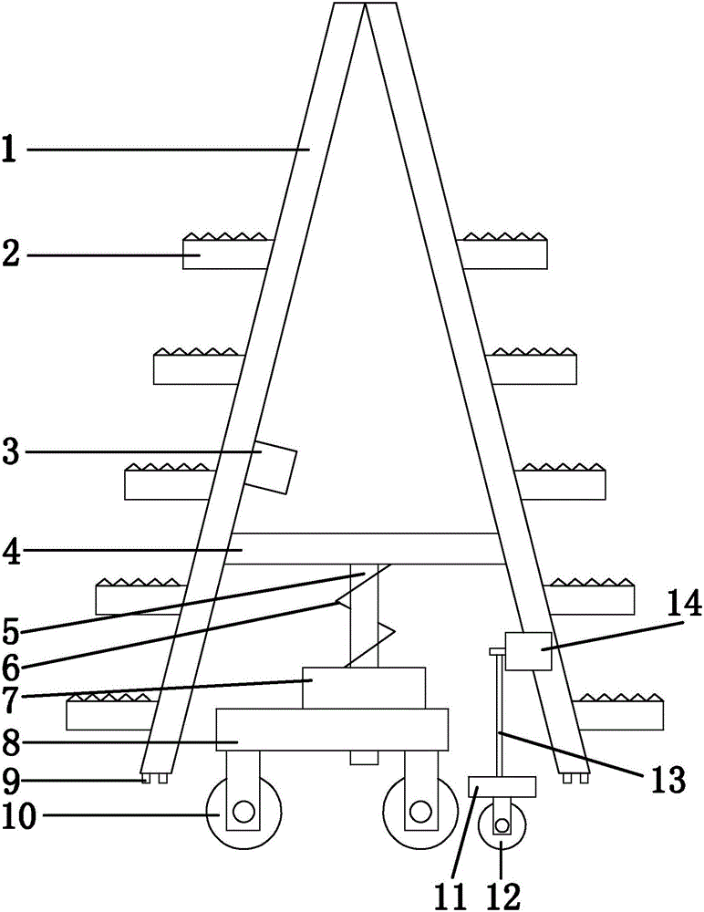 Ladder of improved structure