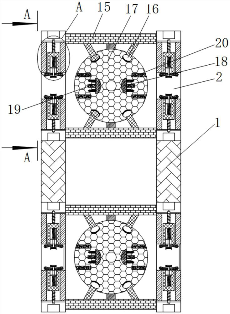 Intelligent manufacturing computer winding displacement device