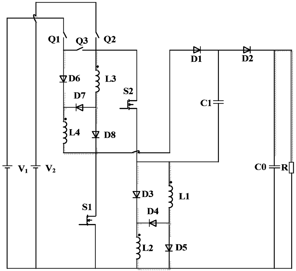 Dual-input and high-gain Boost converter