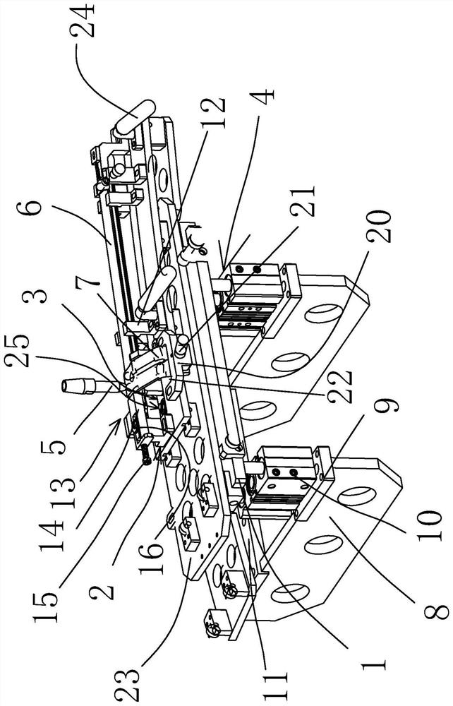 A base mechanism of a spot welding machine