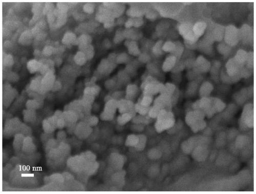 Preparation method and application of modified material based on titanium dioxide