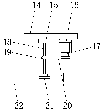 Empty bottle removal device used after filling