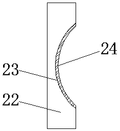 Empty bottle removal device used after filling